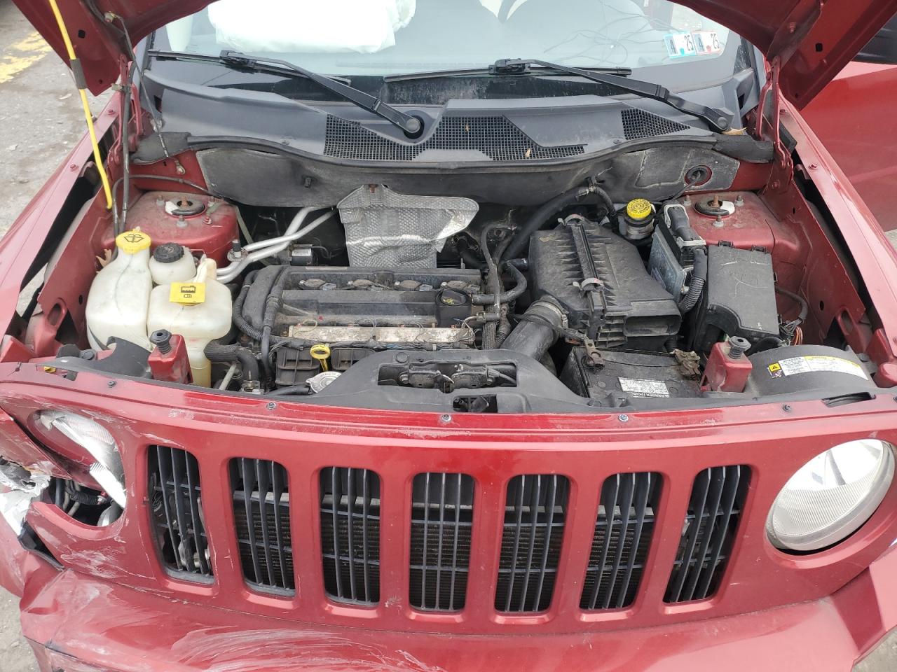 2009 Jeep Liberty (Patriot) VIN 1J4FT28A39D154793 Copart auction photo, front end damage thumbnail 12