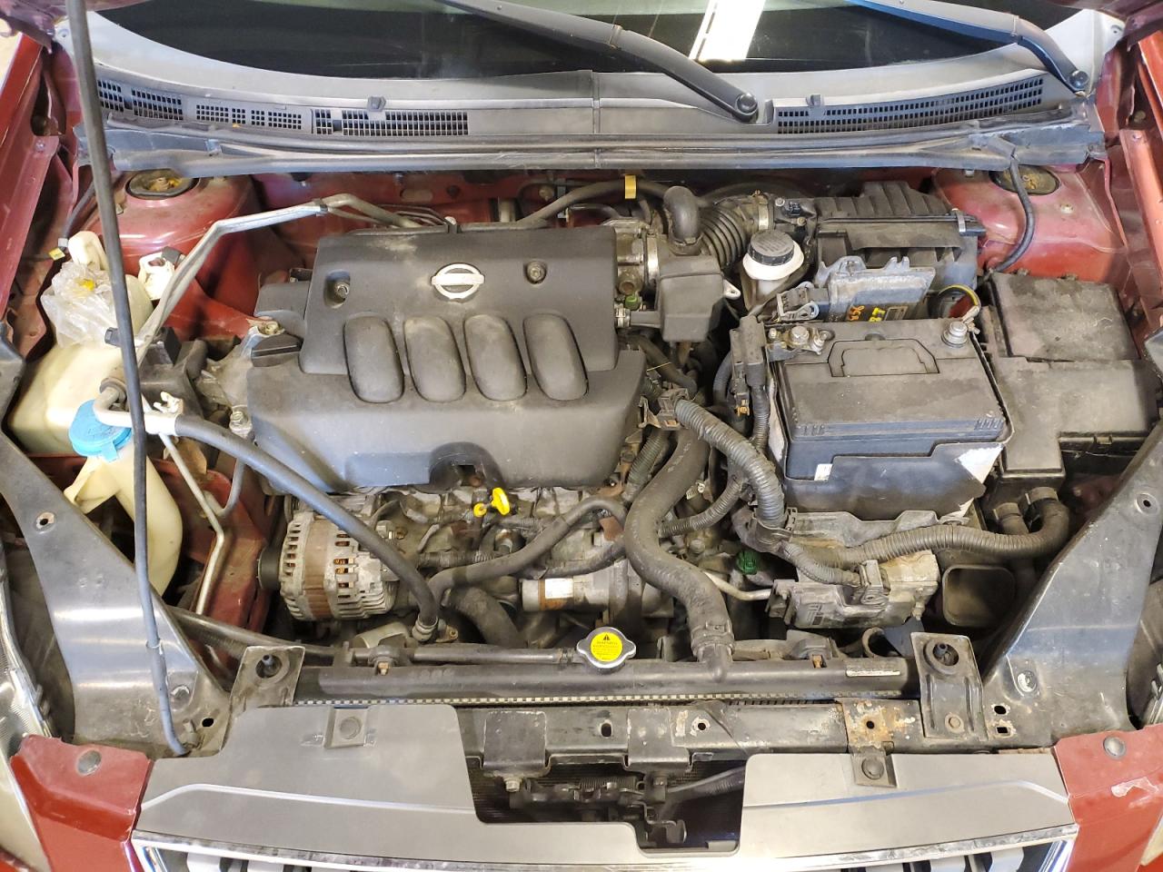 2007 Nissan Sentra VIN 3N1AB61E07L648627 Copart auction photo, front end / side damage thumbnail 12