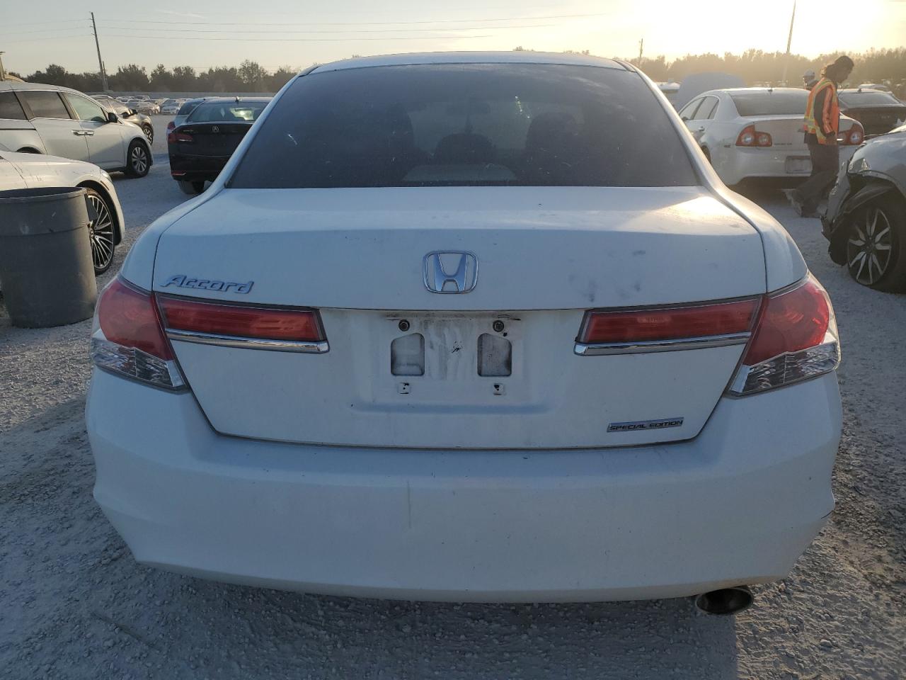 2011 Honda Accord VIN 1HGCP2F65BA096805 Copart auction photo, water/flood damage thumbnail 6