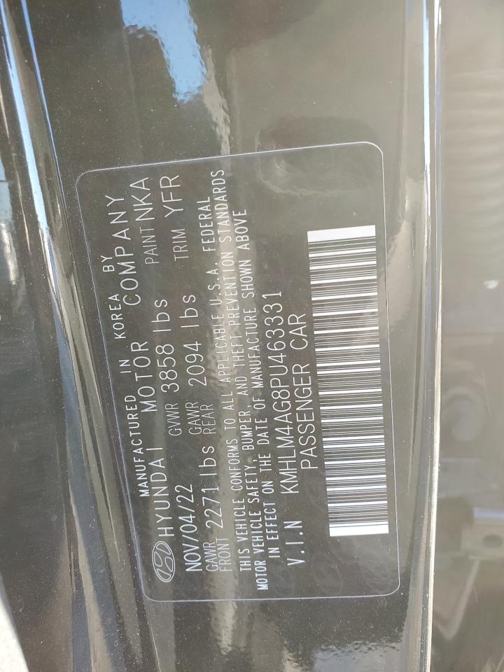 2023 Hyundai Elantra VIN KMHLM4AG8PU463331 Copart auction photo, rear end / minor dent/scratches damage thumbnail 13