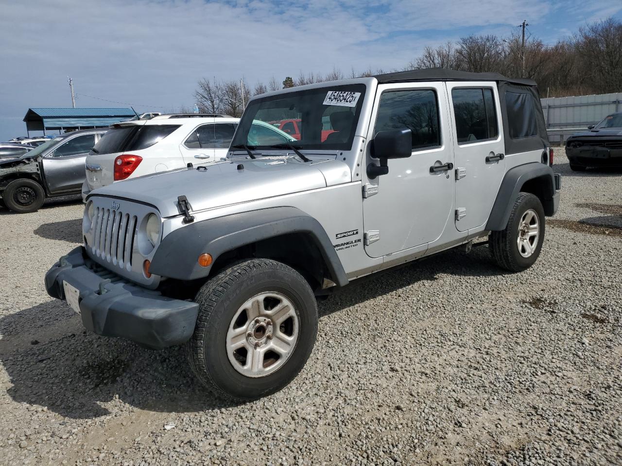 2010 Jeep Wrangler VIN 1J4BB3H15AL106827