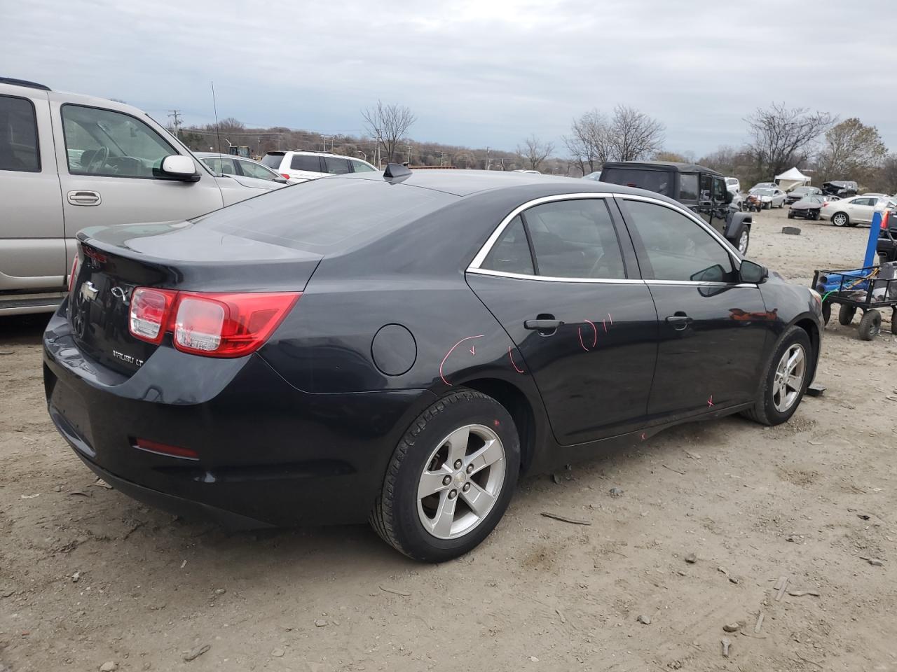 2014 Chevrolet Malibu VIN 1G11C5SL5EF218027 Copart auction photo, side / rear end damage thumbnail 3