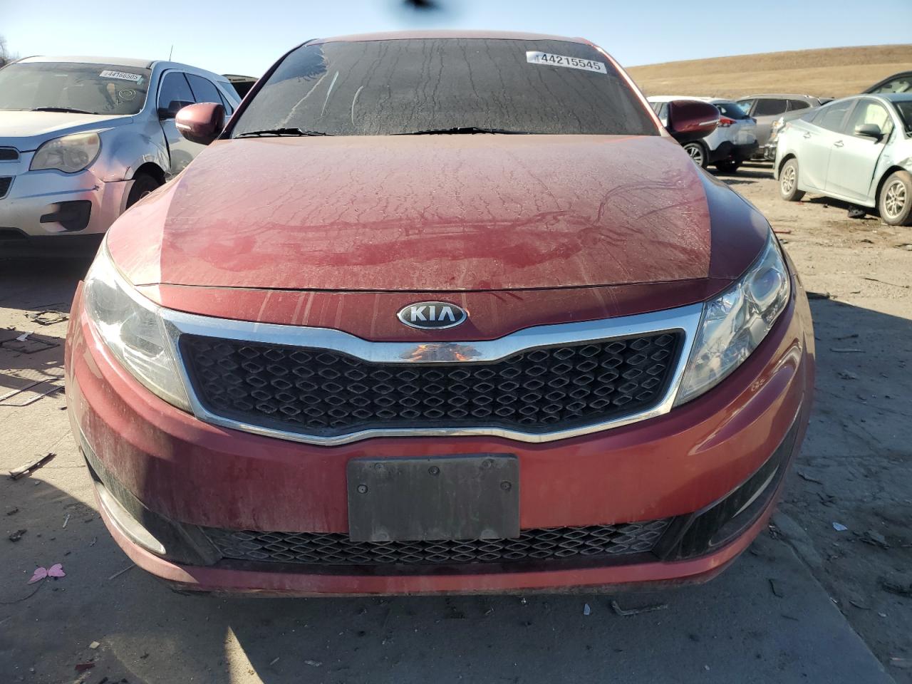 2013 KIA Optima VIN 5XXGM4A71DG188120 Copart auction photo, vandalism damage thumbnail 5