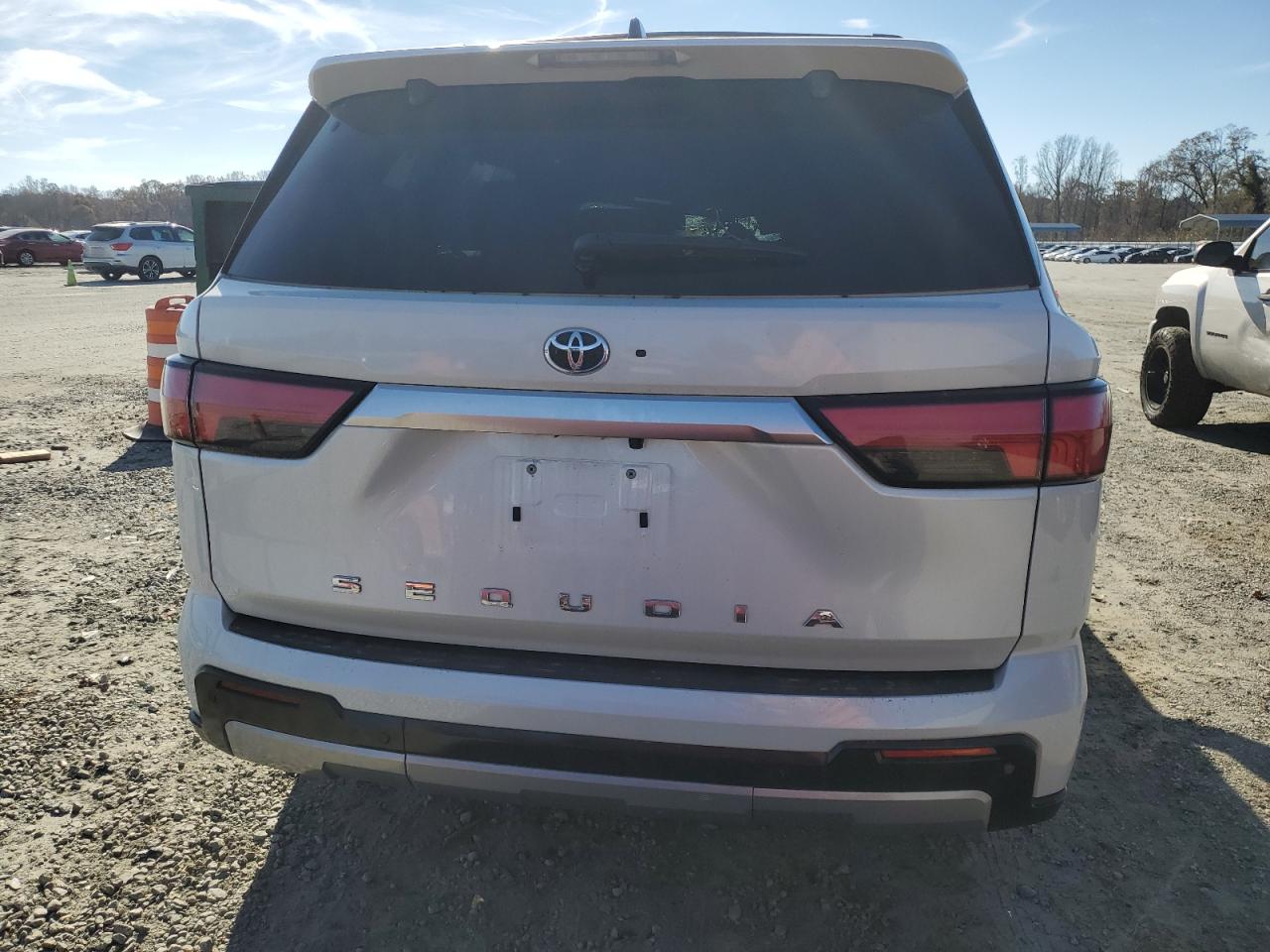 2024 Toyota Sequoia VIN 7SVAAABA3RX044551 Copart auction photo, top/roof damage thumbnail 6
