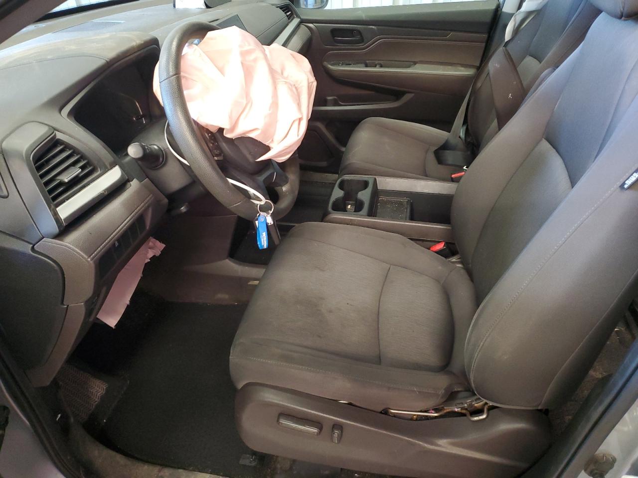 2019 Honda Odyssey VIN 5FNRL6H26KB045102 Copart auction photo, front end / side damage thumbnail 7