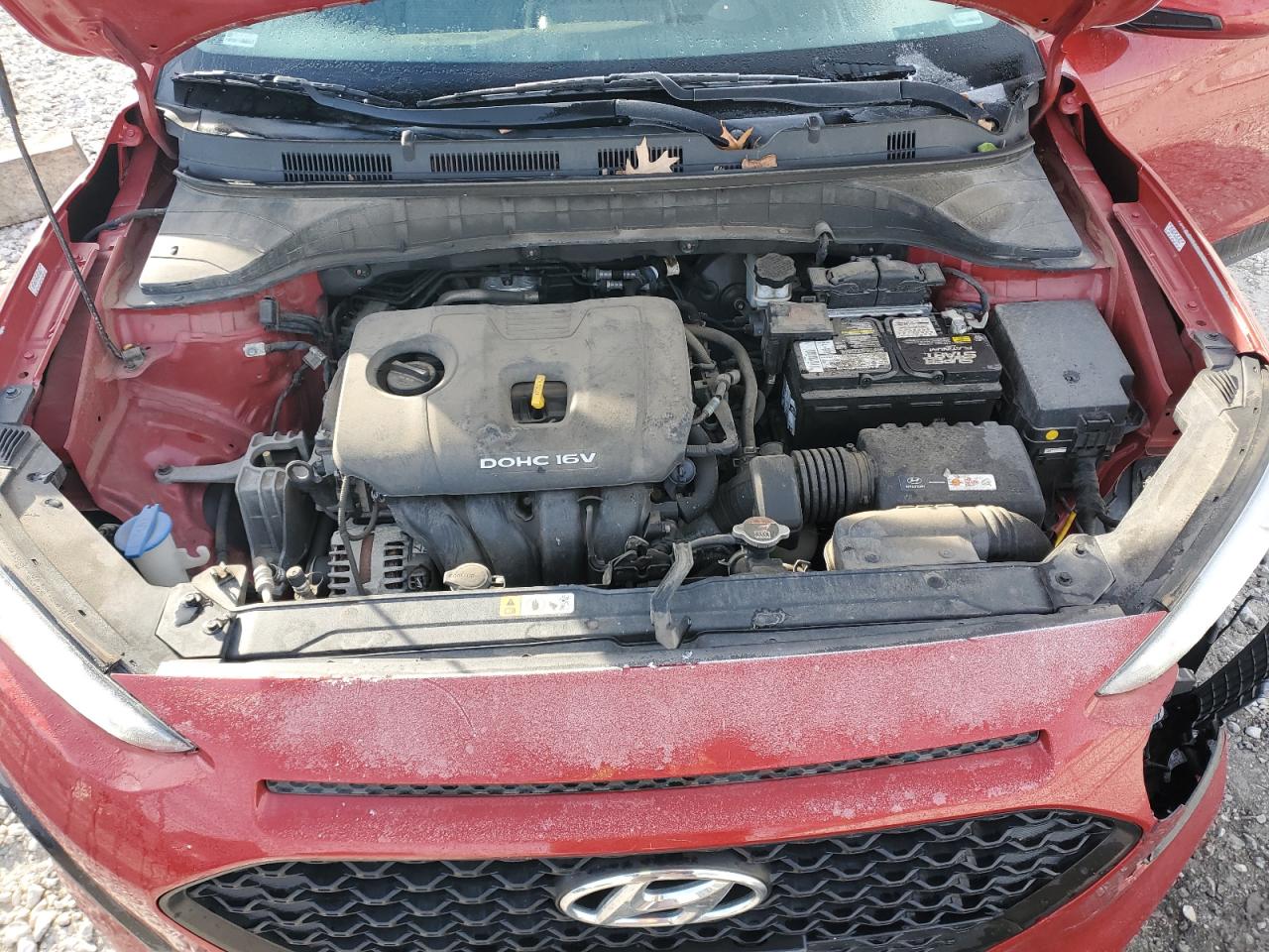2020 Hyundai Kona VIN KM8K12AA3LU480116 Copart auction photo, rear end / front end damage thumbnail 12