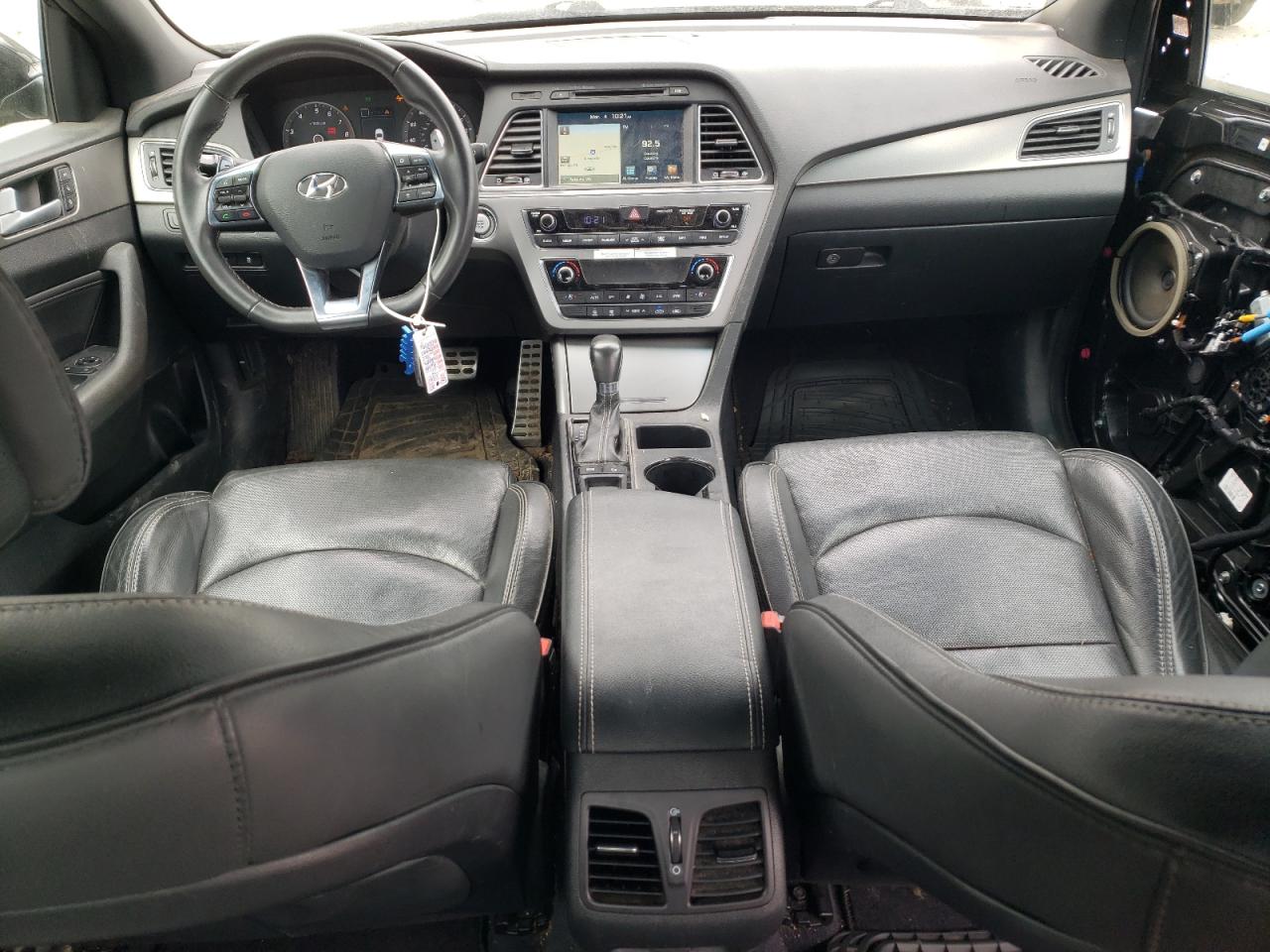 2017 Hyundai Sonata VIN 5NPE34AB7HH528461 Copart auction photo, front end / rear end damage thumbnail 8