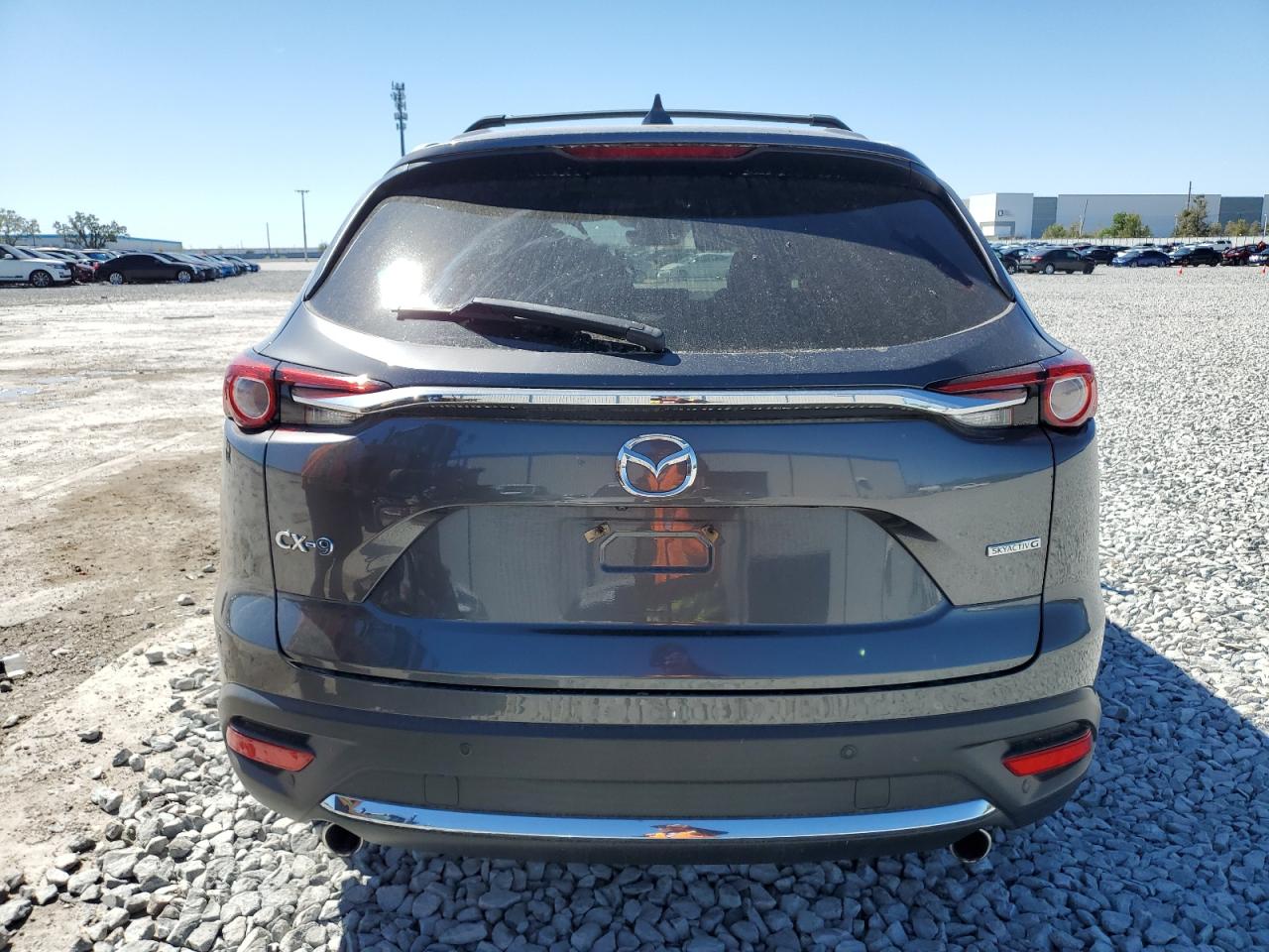 2021 Mazda CX-9 VIN JM3TCADYXM0525204 Copart auction photo, front end / side damage thumbnail 6