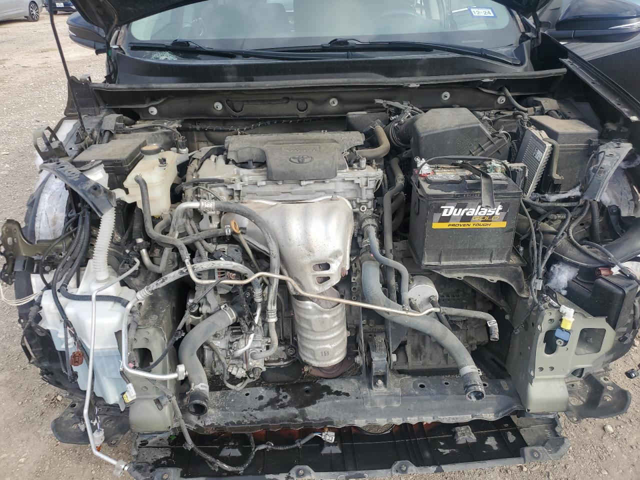 2018 Toyota RAV 4 VIN 2T3WFREV5JW435515 Copart auction photo, front end / hail damage thumbnail 12