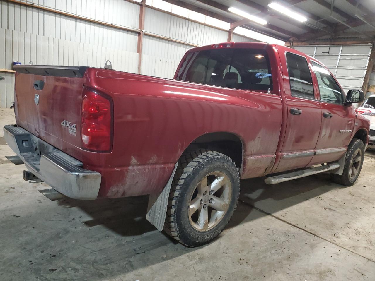 2007 Dodge RAM VIN 1D7HU18267S101177 Copart auction photo, side / all over damage thumbnail 3
