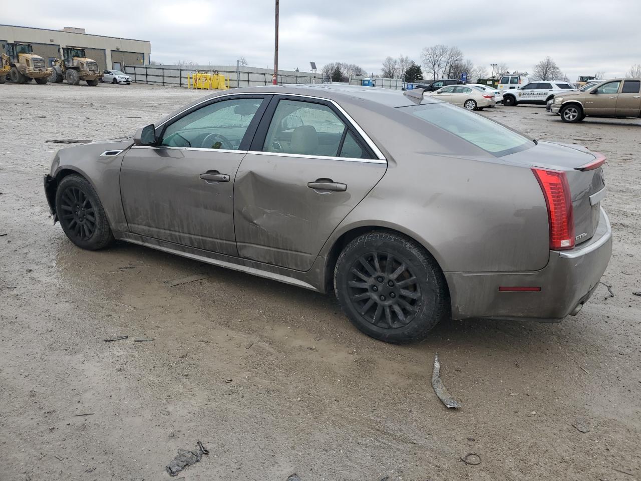 2012 Cadillac CTS VIN 1G6DG5E54C0142423 Copart auction photo, front end / side damage thumbnail 2