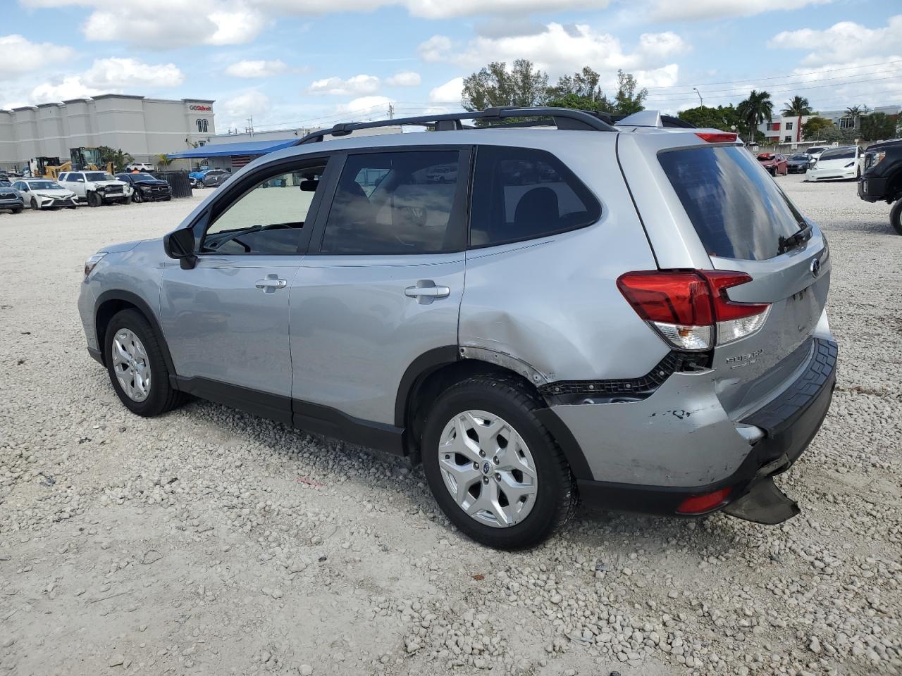 2019 Subaru Forester VIN JF2SKACC8KH583812 Copart auction photo, rear end damage thumbnail 2