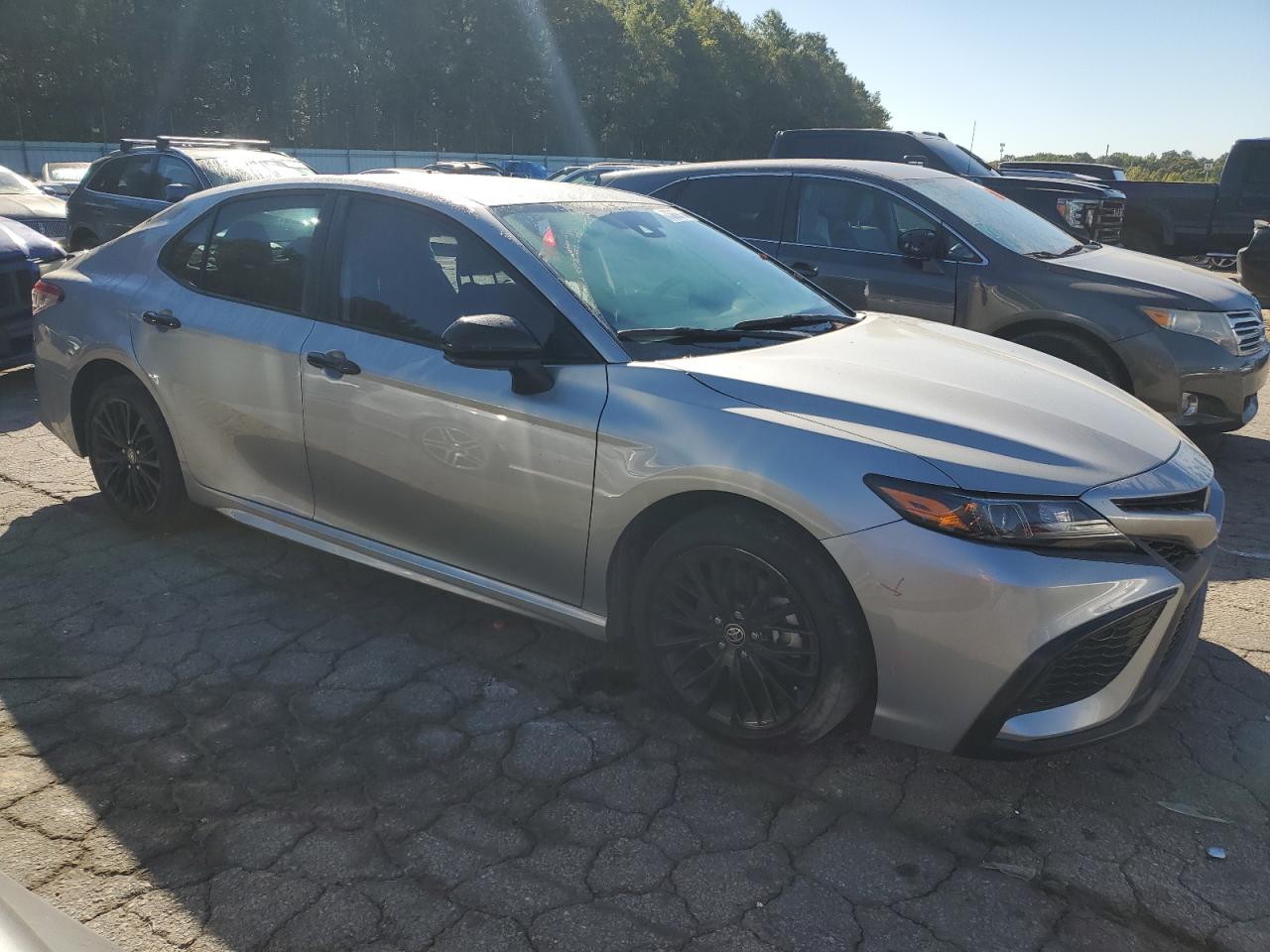 2021 Toyota Camry VIN 4T1G11AK2MU489156 Copart auction photo, side damage thumbnail 4
