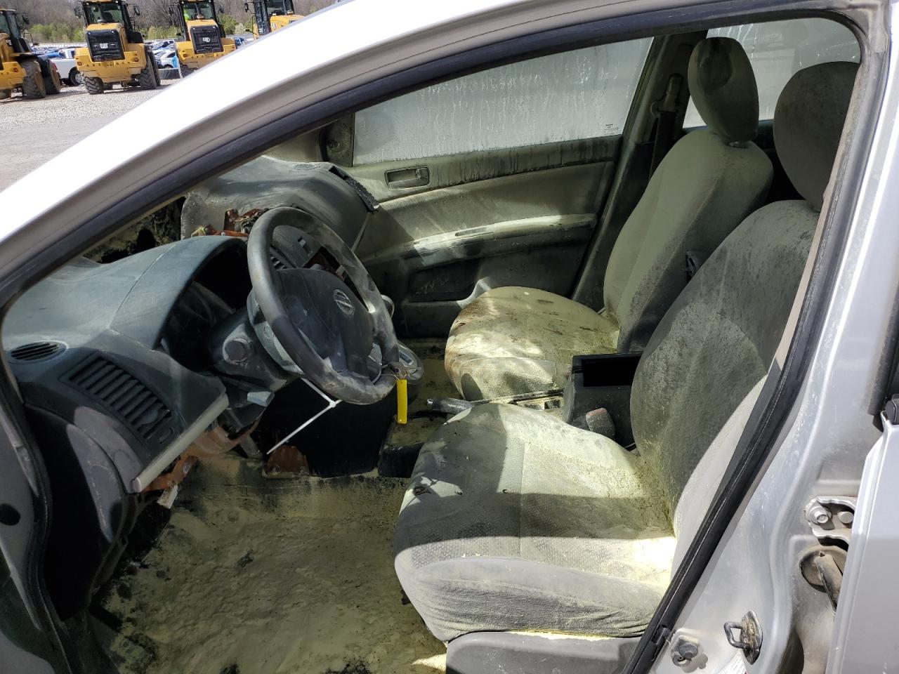 2012 Nissan Sentra VIN 3N1AB6AP7CL605883 Copart auction photo, burn - interior damage thumbnail 7