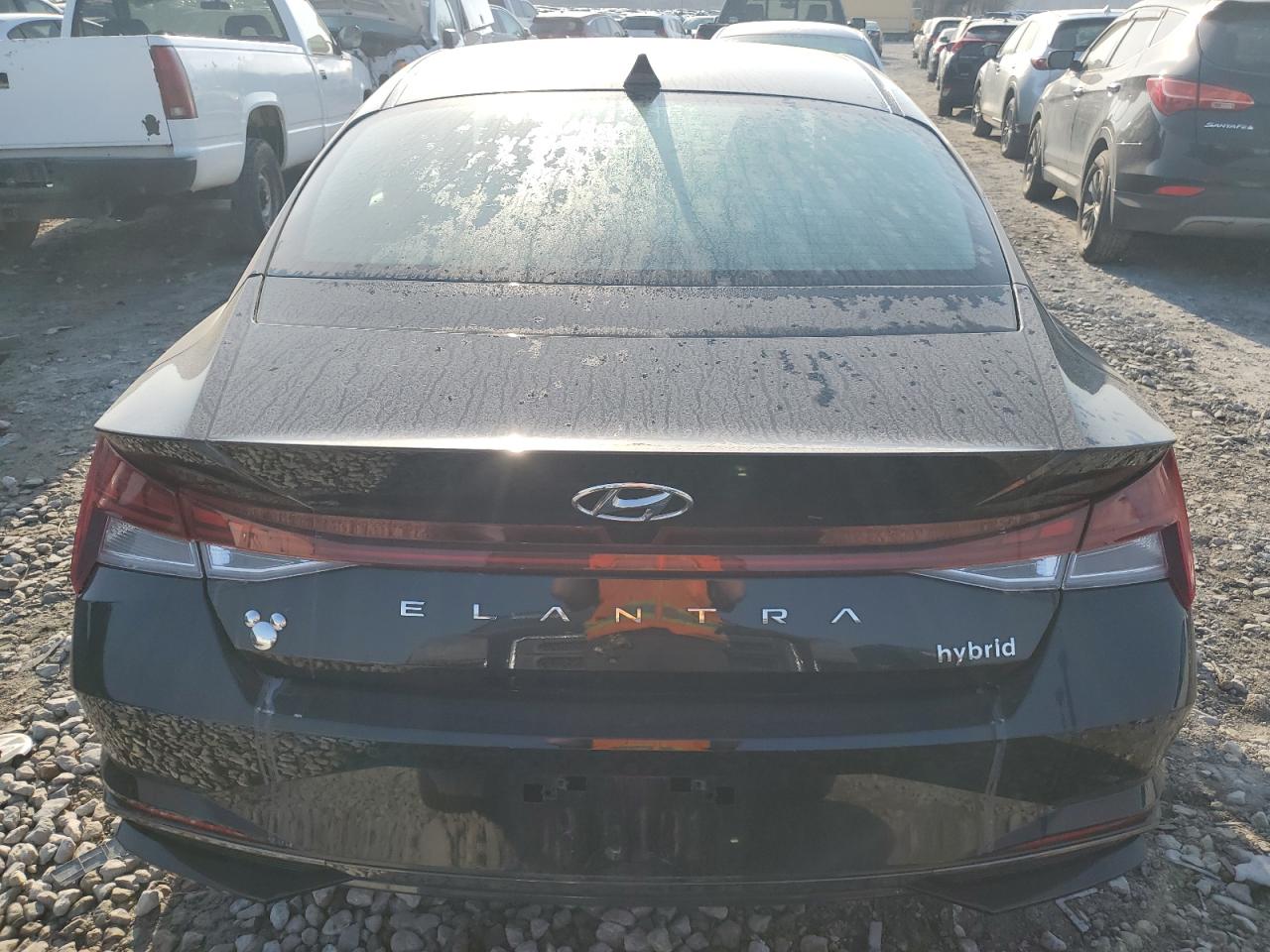 2023 Hyundai Elantra VIN KMHLN4AJ2PU037403 Copart auction photo, side / front end damage thumbnail 6