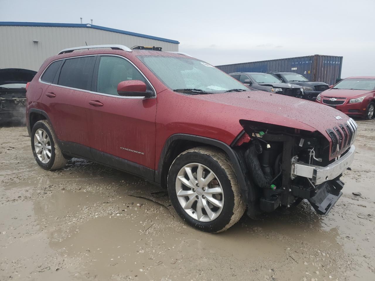 2016 Jeep Grand Cherokee VIN 1C4PJMDSXGW323302 Copart auction photo, front end damage thumbnail 4