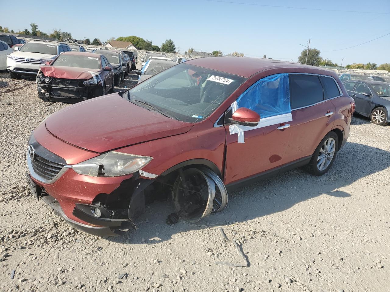 2015 Mazda CX-9 VIN JM3TB2DV3F0455899