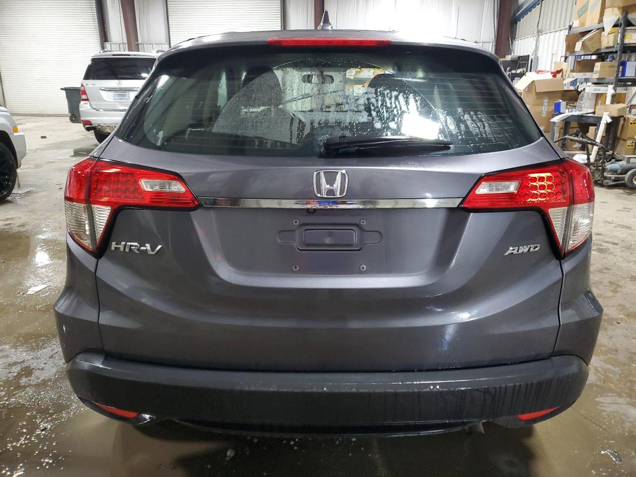 2019 Honda HR-V VIN 3CZRU6H30KG706908 Copart auction photo, front end / side damage thumbnail 6