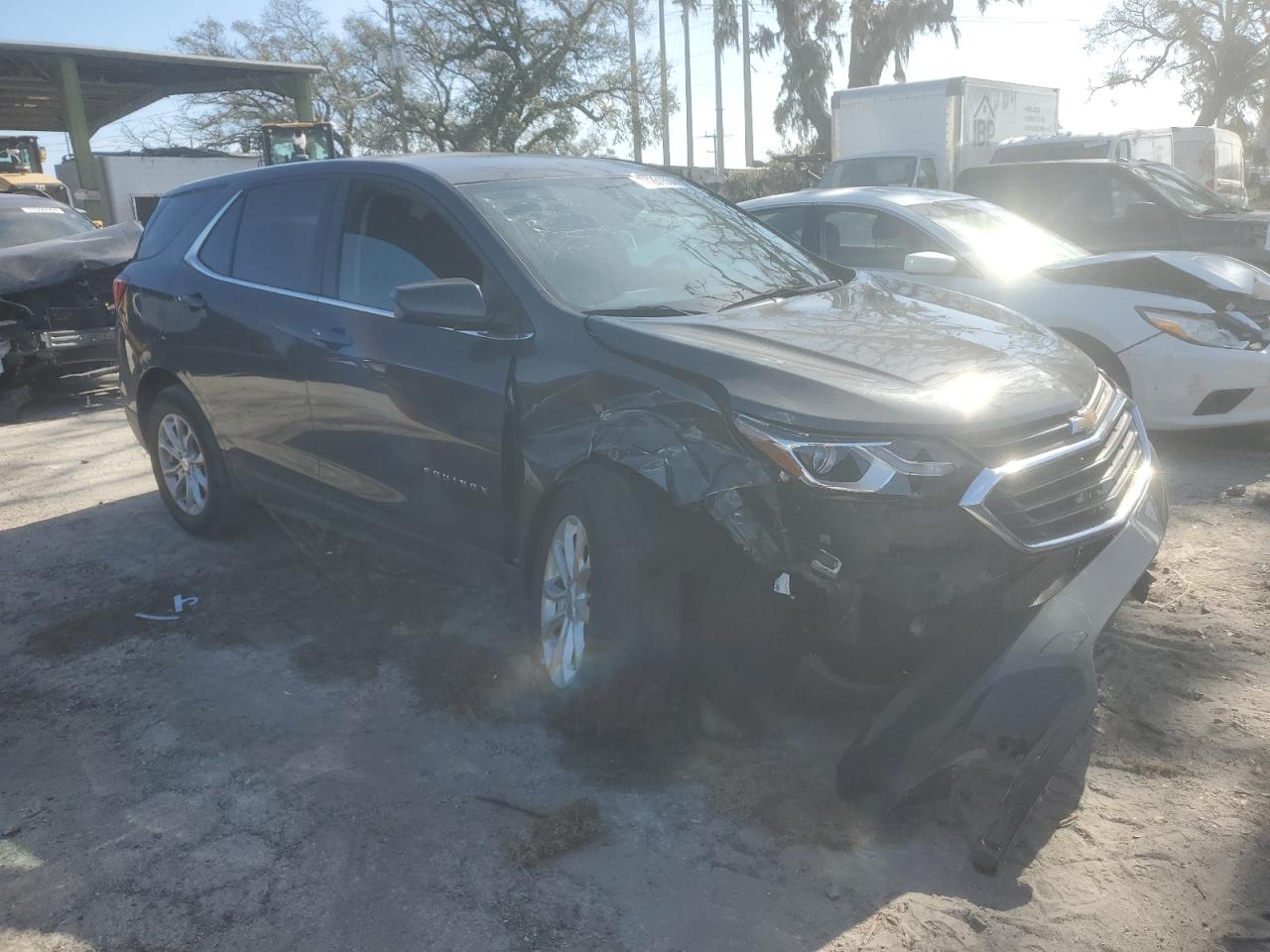 2020 Chevrolet Equinox VIN 2GNAXKEV5L6177100 Copart auction photo, front end / undercarriage damage thumbnail 4