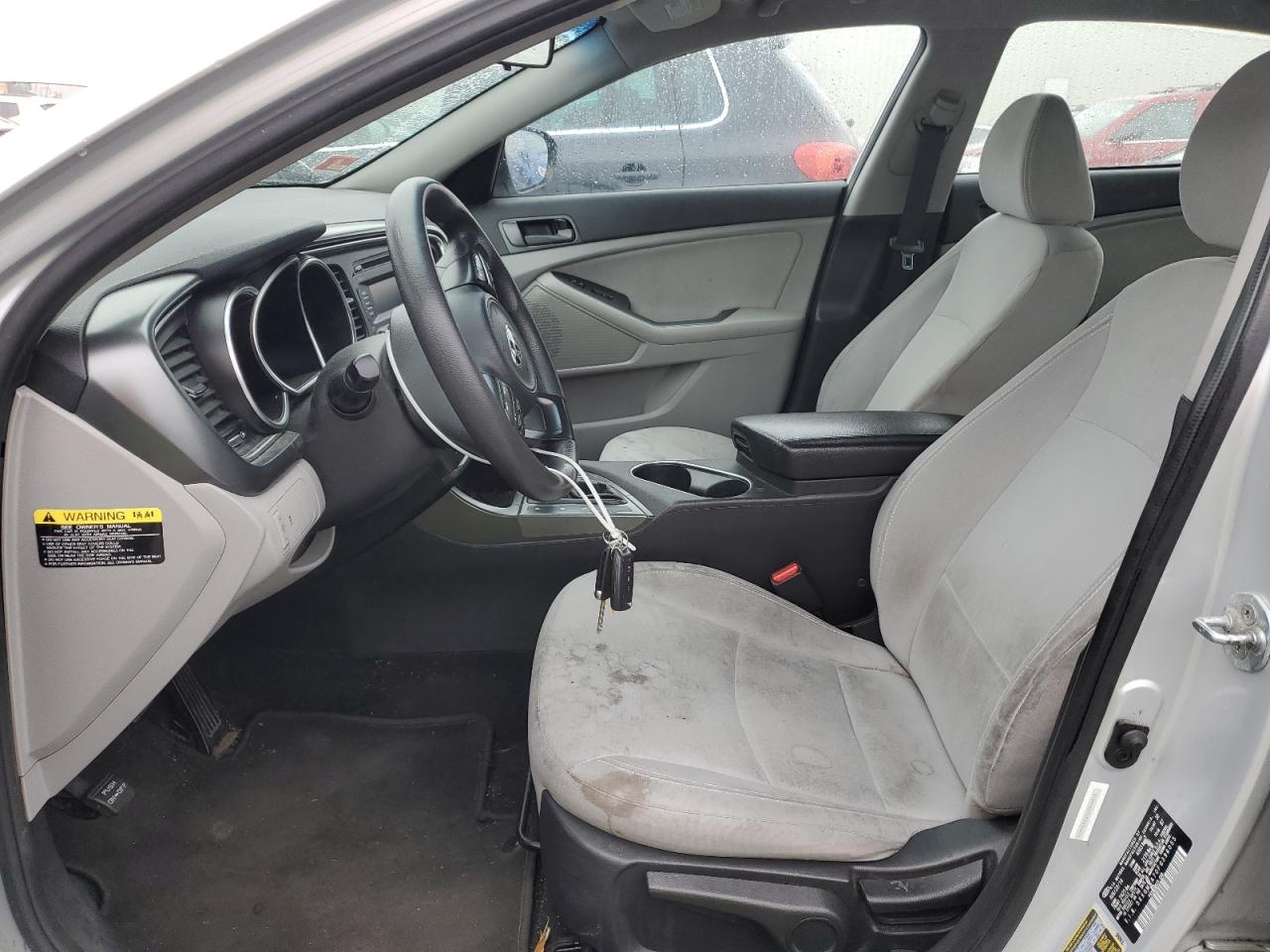2015 KIA Optima VIN 5XXGM4A70FG396055 Copart auction photo, front end / undercarriage damage thumbnail 7