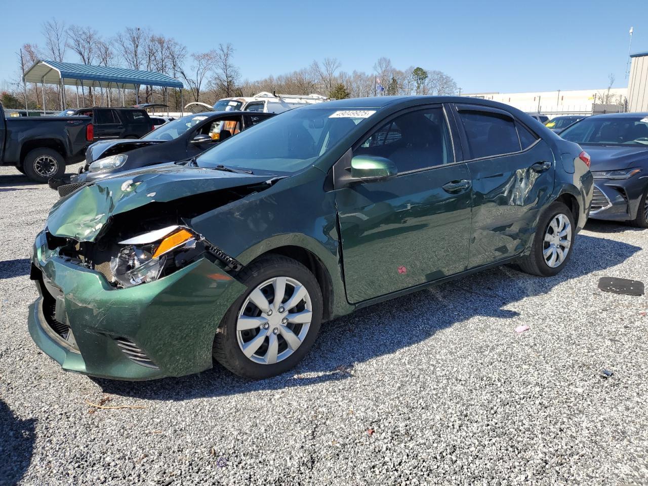 2016 Toyota Corolla VIN 2T1BURHE1GC547134
