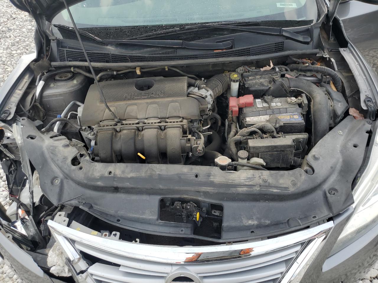 2015 Nissan Sentra VIN 3N1AB7AP8FY323538 Copart auction photo, side / front end damage thumbnail 11
