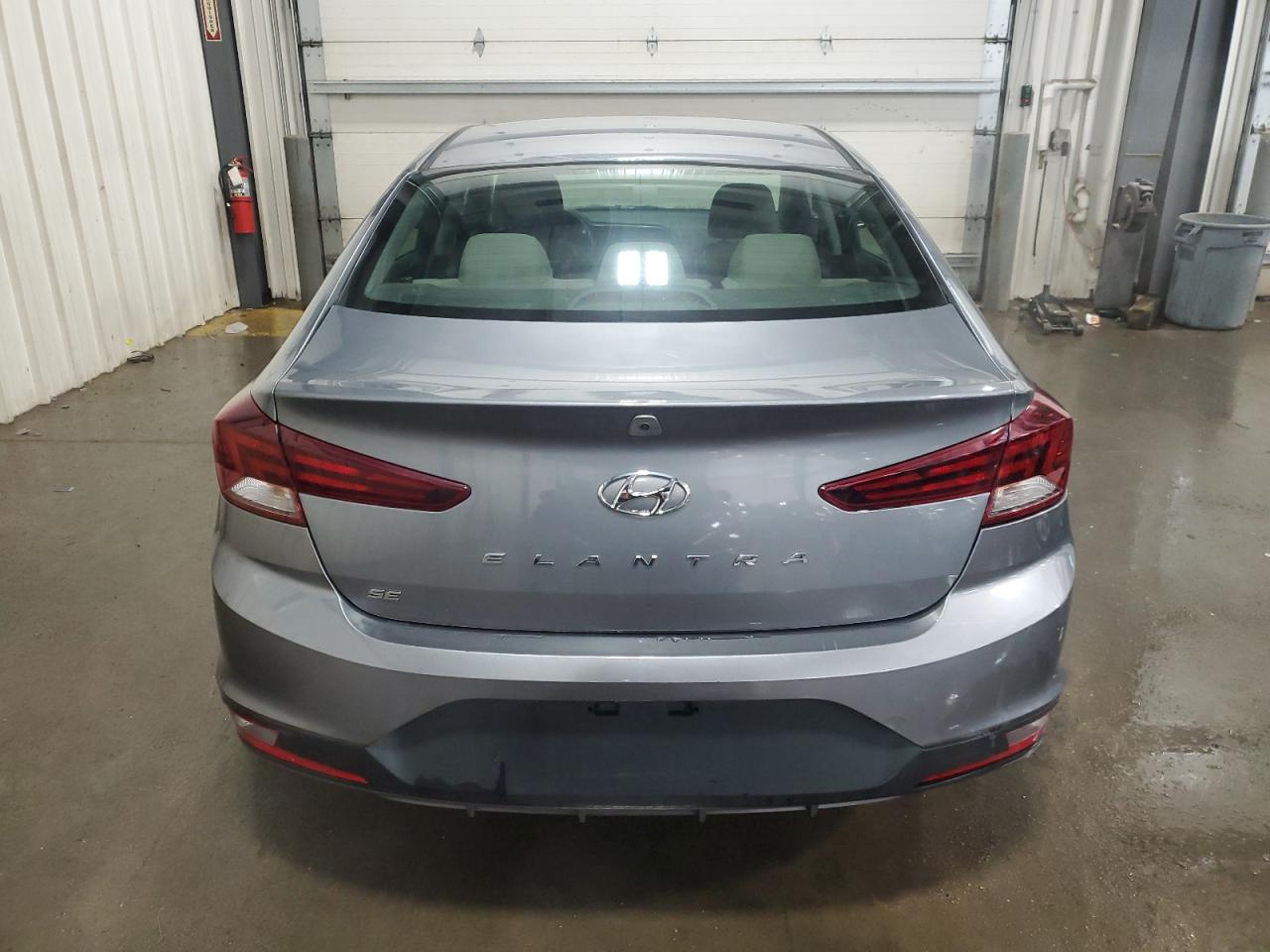 2019 Hyundai Elantra VIN KMHD74LF4KU824871 Copart auction photo, front end / side damage thumbnail 6
