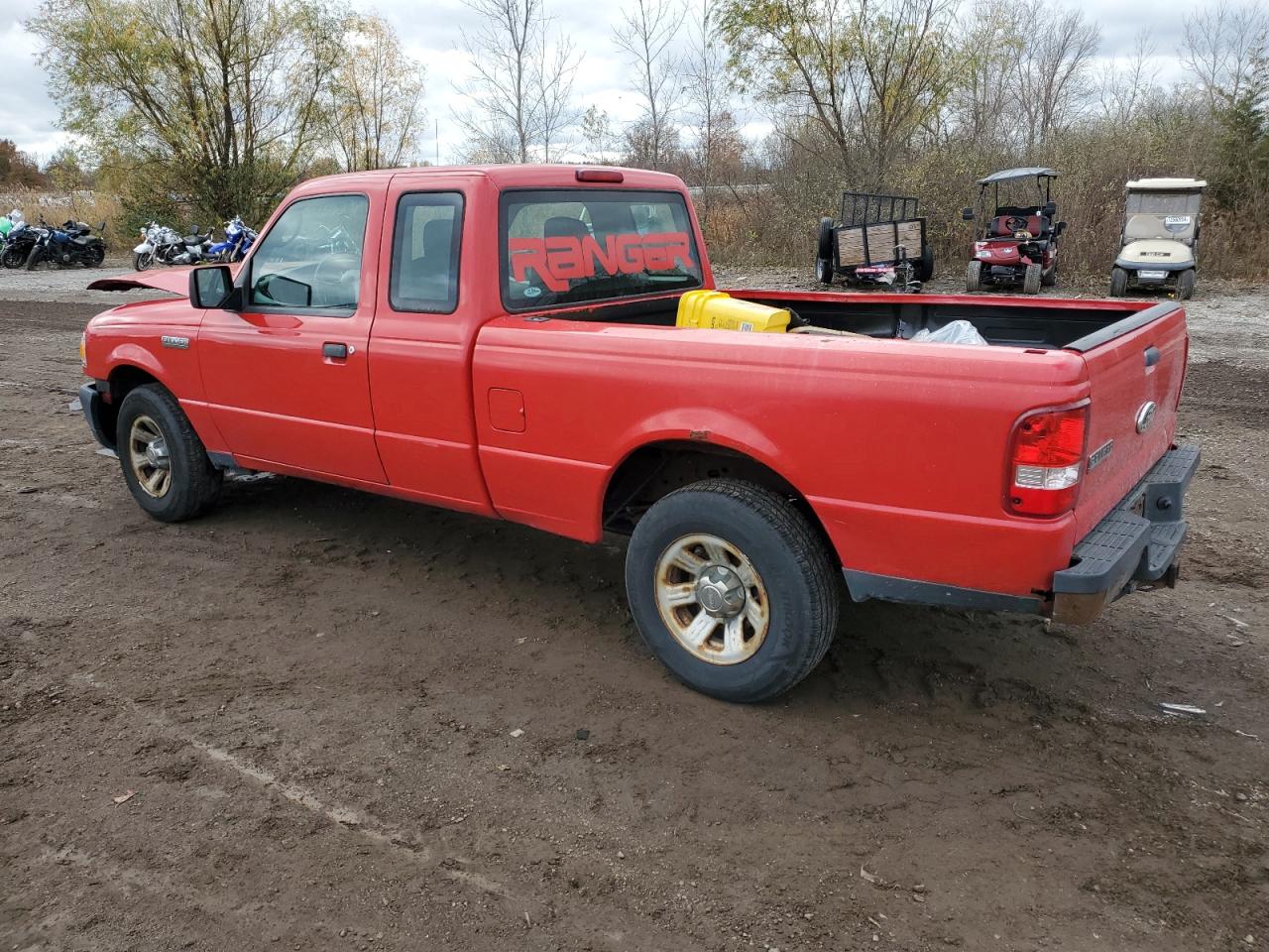 2009 Ford Ranger VIN 1FTYR14D69PA58906 Copart auction photo, front end / side damage thumbnail 2