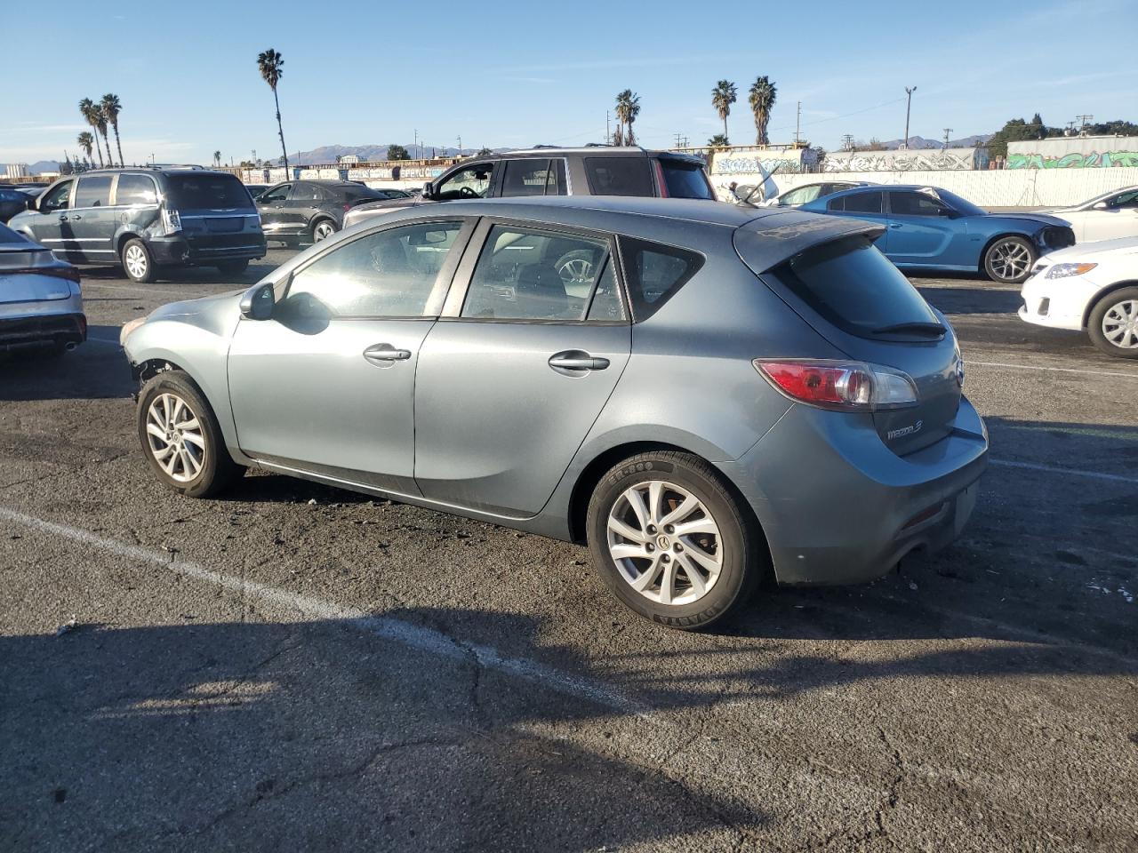 2012 Mazda 3 VIN JM1BL1L85C1679558 Copart auction photo, front end / minor dent/scratches damage thumbnail 2