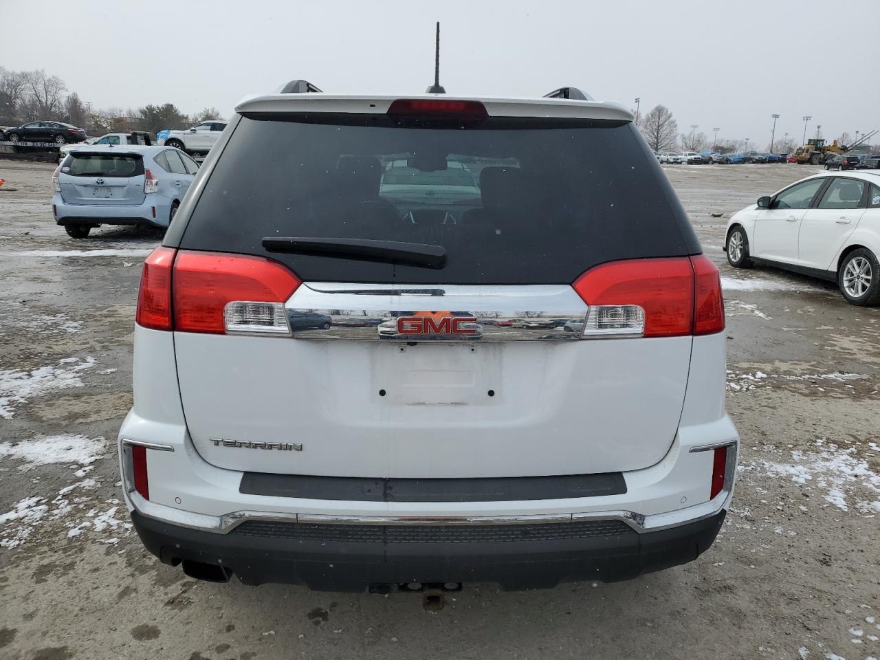 2017 GMC Terrain VIN 2GKALPEK6H6143671 Copart auction photo, undercarriage damage thumbnail 6