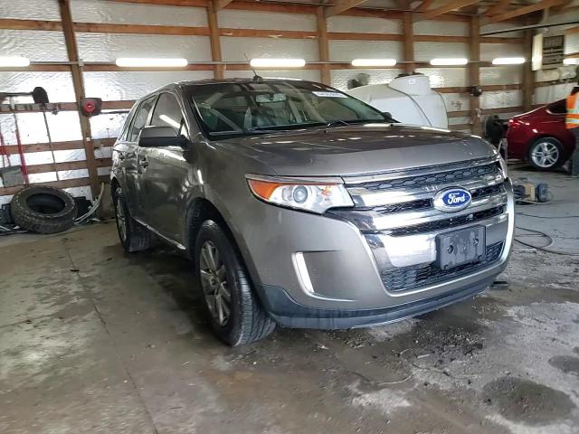 2014 Ford Edge VIN 2FMDK4KC3EBA83774 Copart auction photo, side damage thumbnail 14