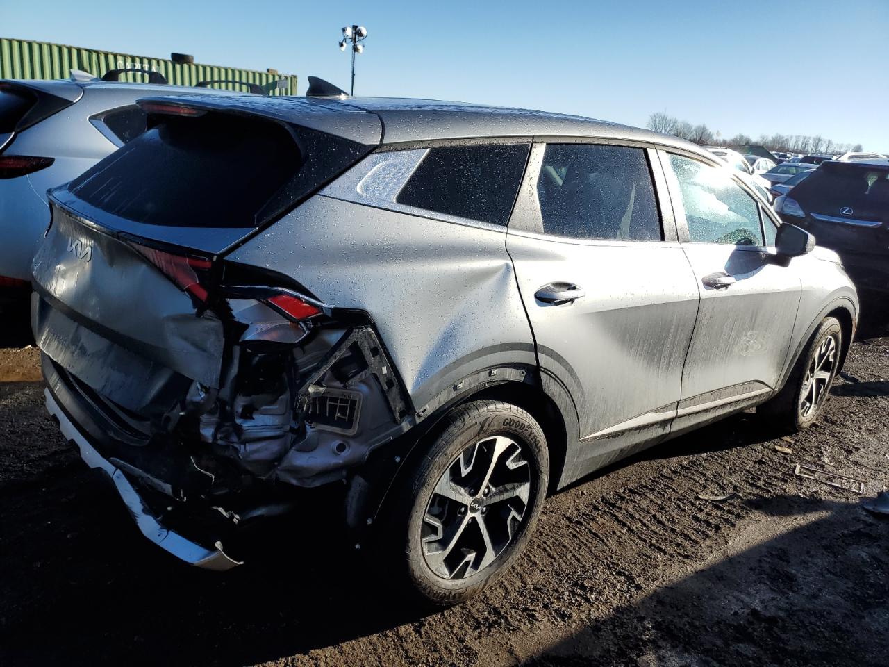 2024 KIA Sportage VIN KNDPV3DF0R7270754 Copart auction photo, rear end / minor dent/scratches damage thumbnail 3