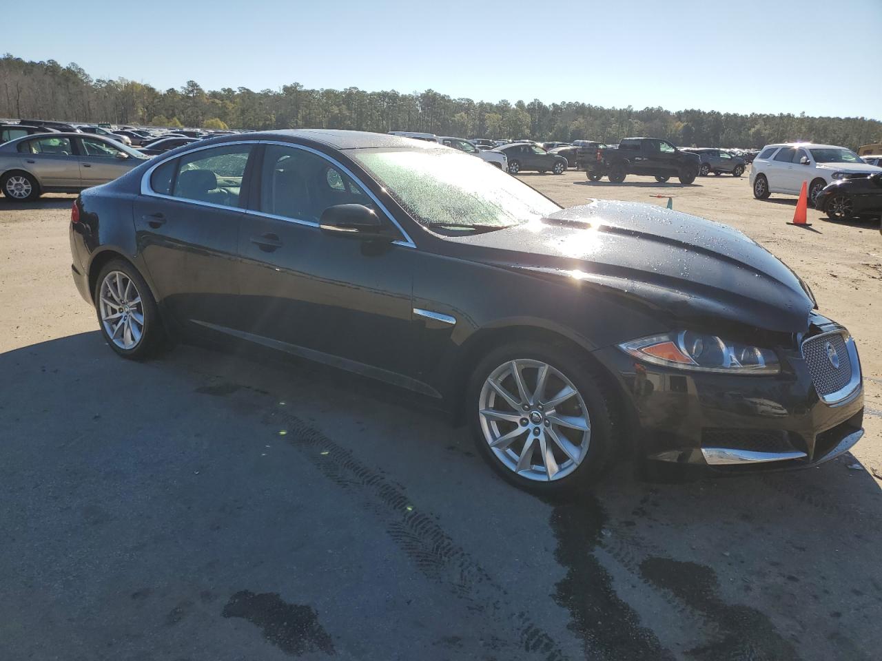 2013 Jaguar XF VIN SAJWA0ES4DPS78674 Copart auction photo, front end damage thumbnail 4