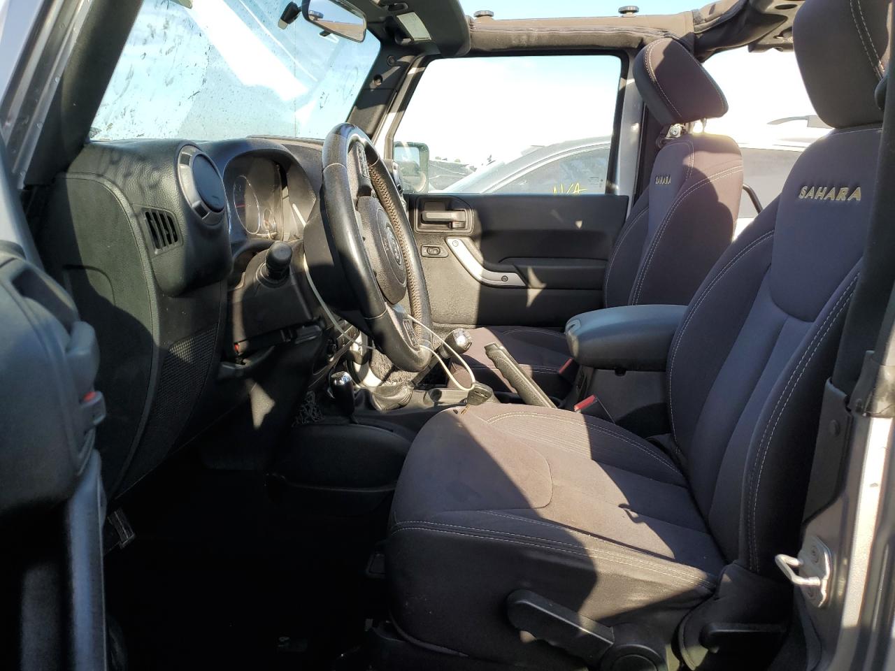 2013 Jeep Wrangler VIN 1C4AJWBGXDL585463 Copart auction photo, water/flood damage thumbnail 7