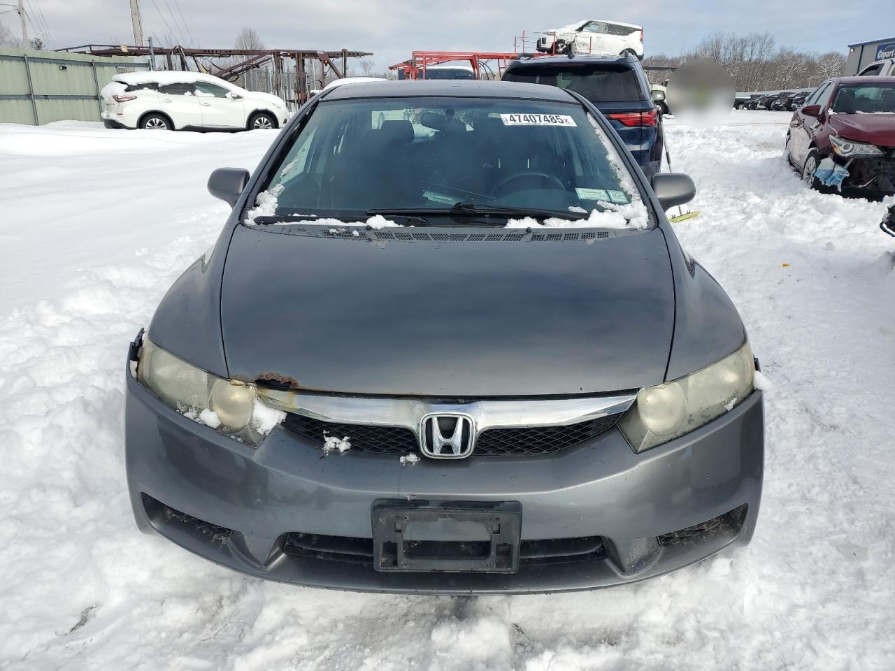 2009 Honda Civic VIN 2HGFA16679H327417 Copart auction photo, rear end / minor dent/scratches damage thumbnail 5