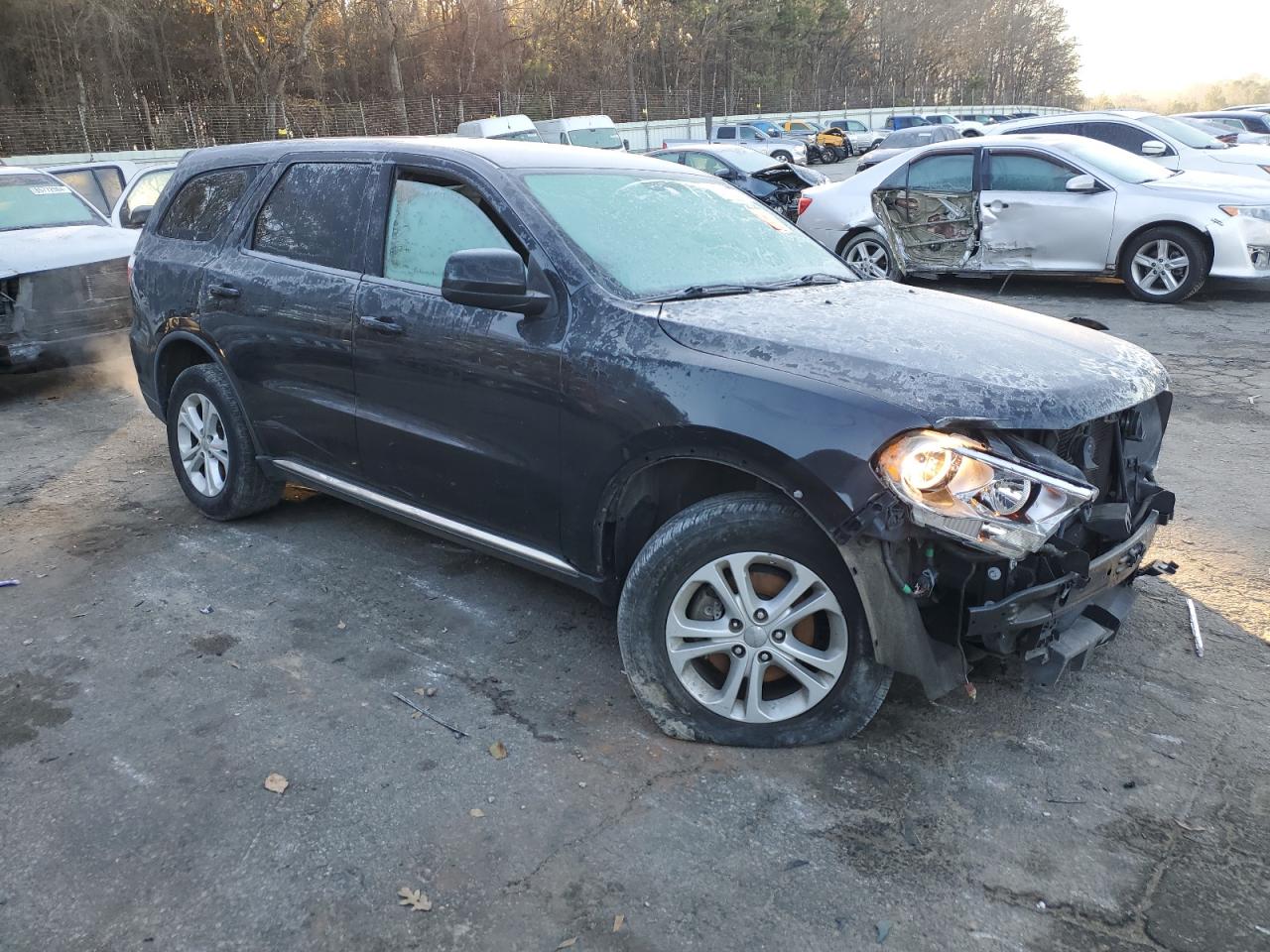 2013 Dodge Durango VIN 1C4RDHAG6DC558946 Copart auction photo, all over damage thumbnail 4