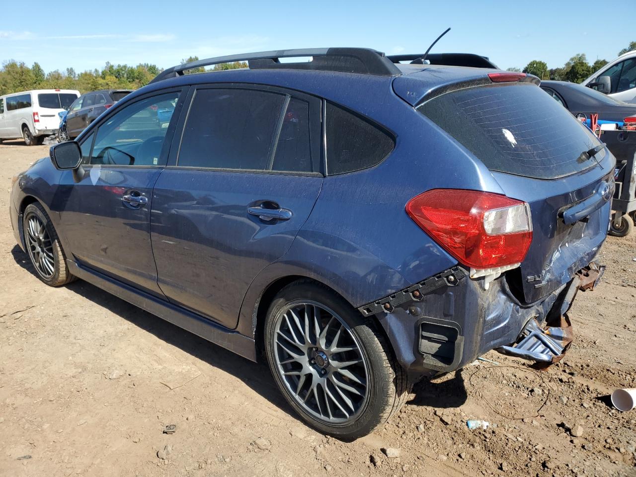 2013 Subaru Impreza VIN JF1GPAR64DH803043 Copart auction photo, rear end damage thumbnail 2