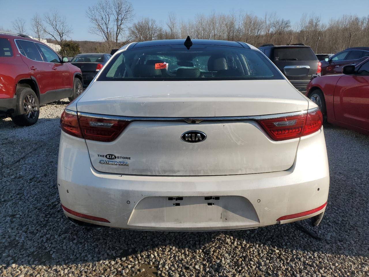 2017 KIA Cadenza VIN KNALC4J17H5041904 Copart auction photo, front end / side damage thumbnail 6