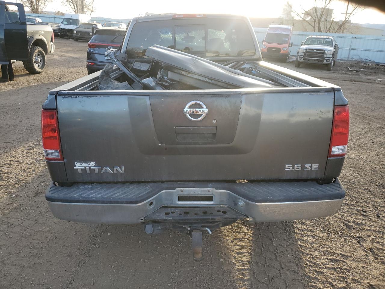 2004 Nissan Titan VIN 1N6AA06BX4N543601 Copart auction photo, all over / undercarriage damage thumbnail 6
