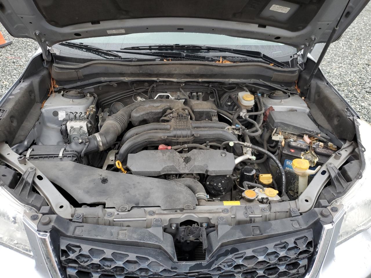 2015 Subaru Forester VIN JF2SJADC2FH487522 Copart auction photo, rear end / front end damage thumbnail 12