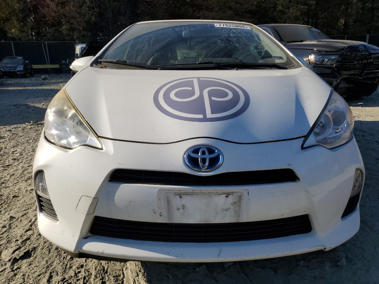2013 Toyota Prius VIN JTDKDTB39D1553512 Copart auction photo, side damage thumbnail 5
