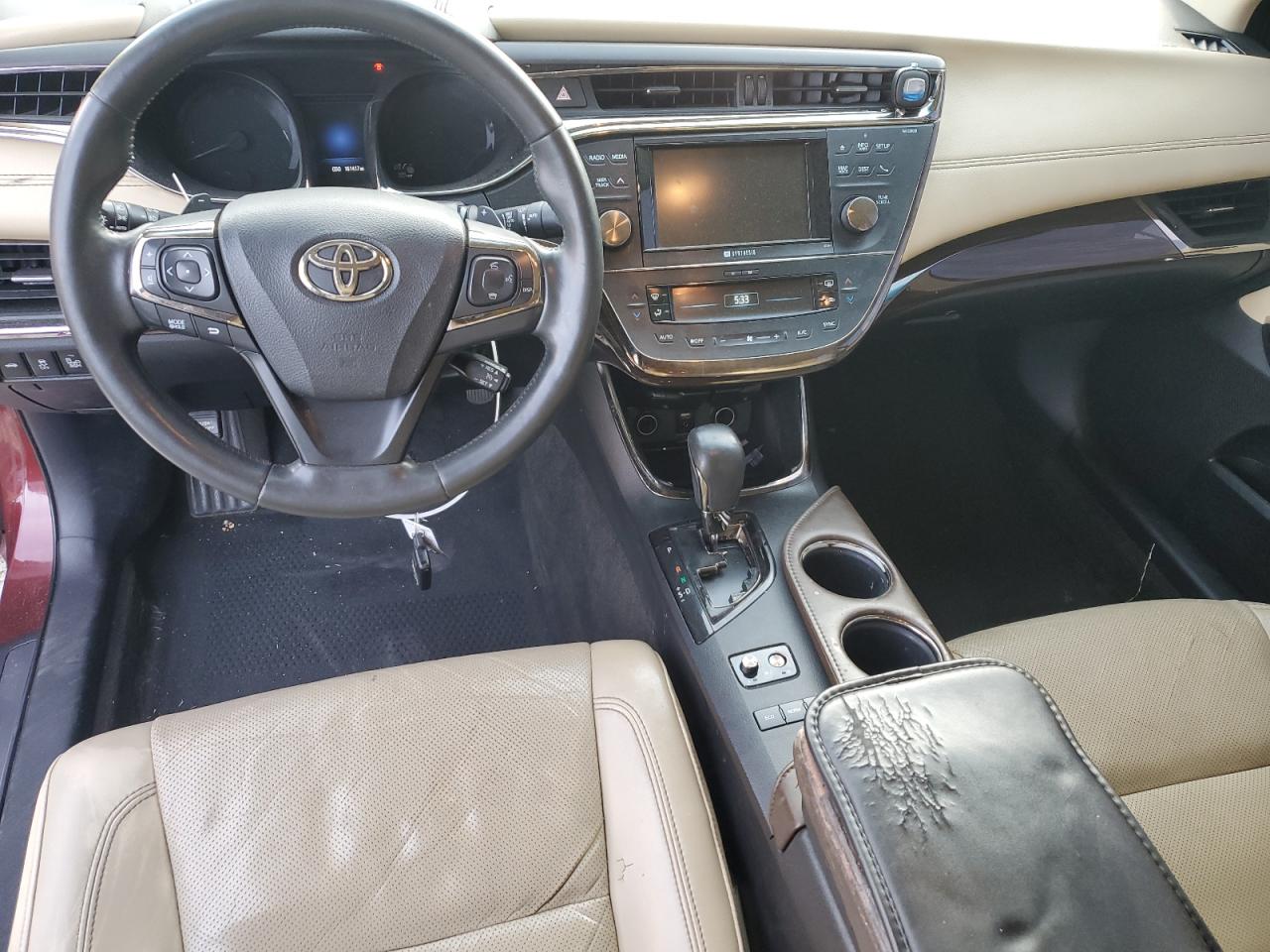 2013 Toyota Avalon VIN 4T1BK1EB5DU016708 Copart auction photo, rear end damage thumbnail 8