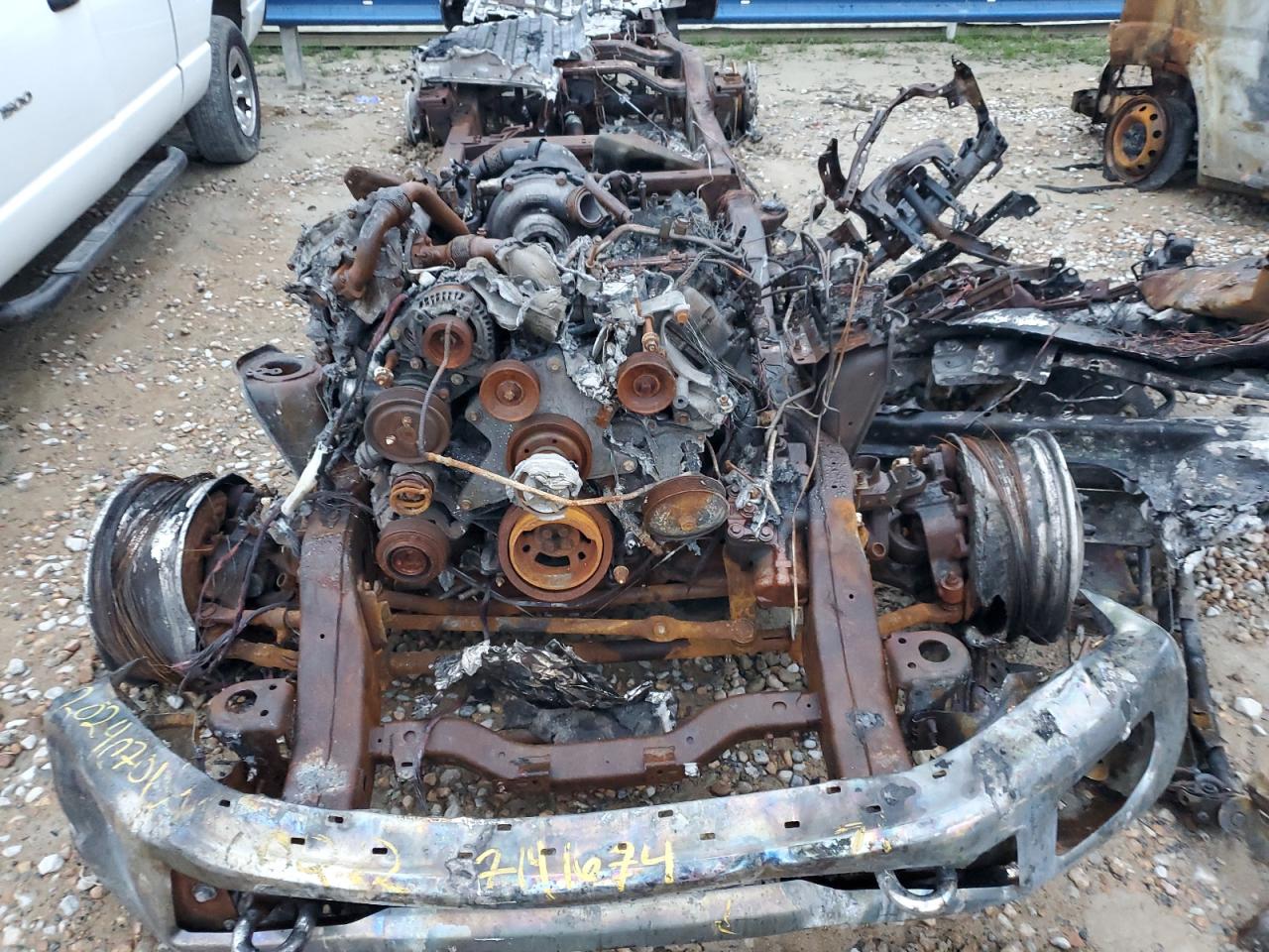 2017 Ford F350 VIN 1FT8W3DT9HEB13385 Copart auction photo, burn / replaced vin damage thumbnail 11
