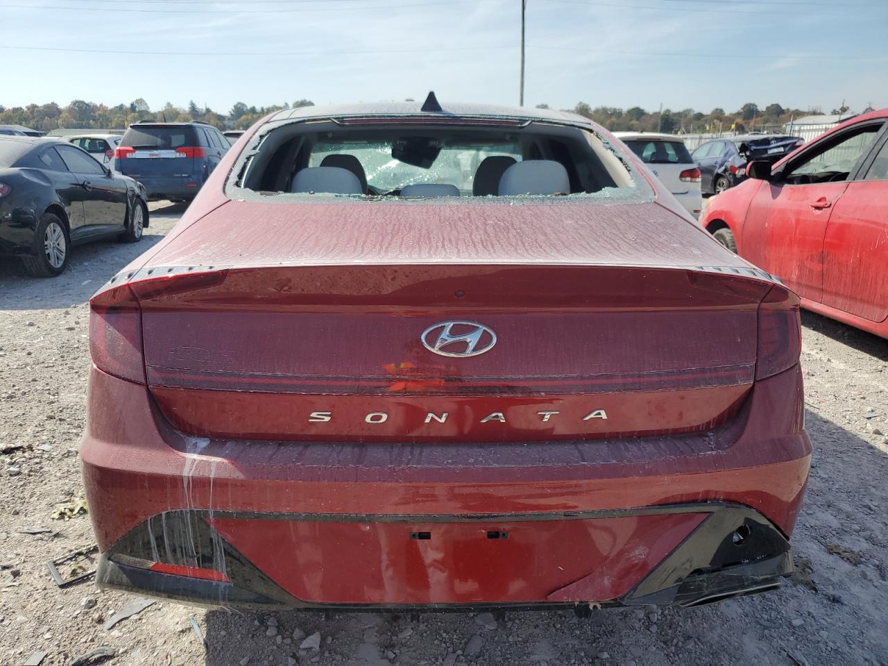 2023 Hyundai Sonata VIN KMHL14JA3PA323063 Copart auction photo, all over damage thumbnail 6