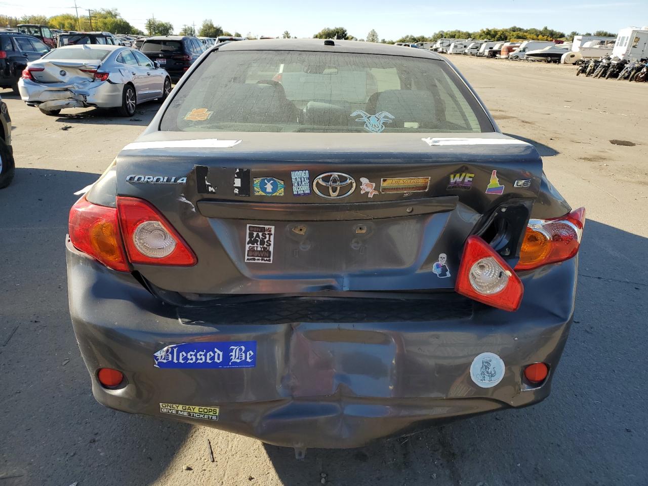 2009 Toyota Corolla VIN JTDBL40E699043060 Copart auction photo, all over / mechanical damage thumbnail 6