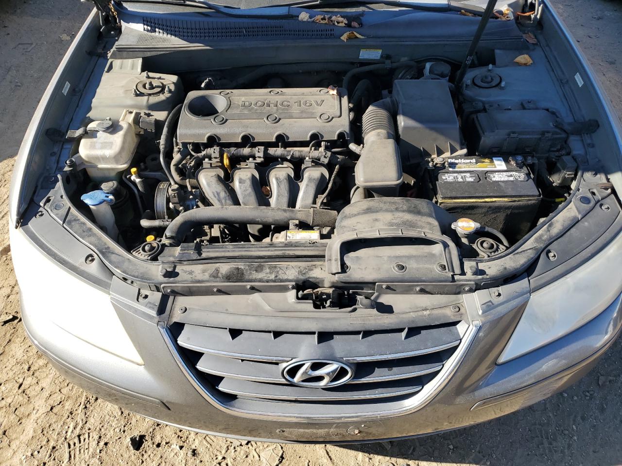 2009 Hyundai Sonata VIN 5NPET46C09H463617 Copart auction photo, rear end / minor dent/scratches damage thumbnail 11