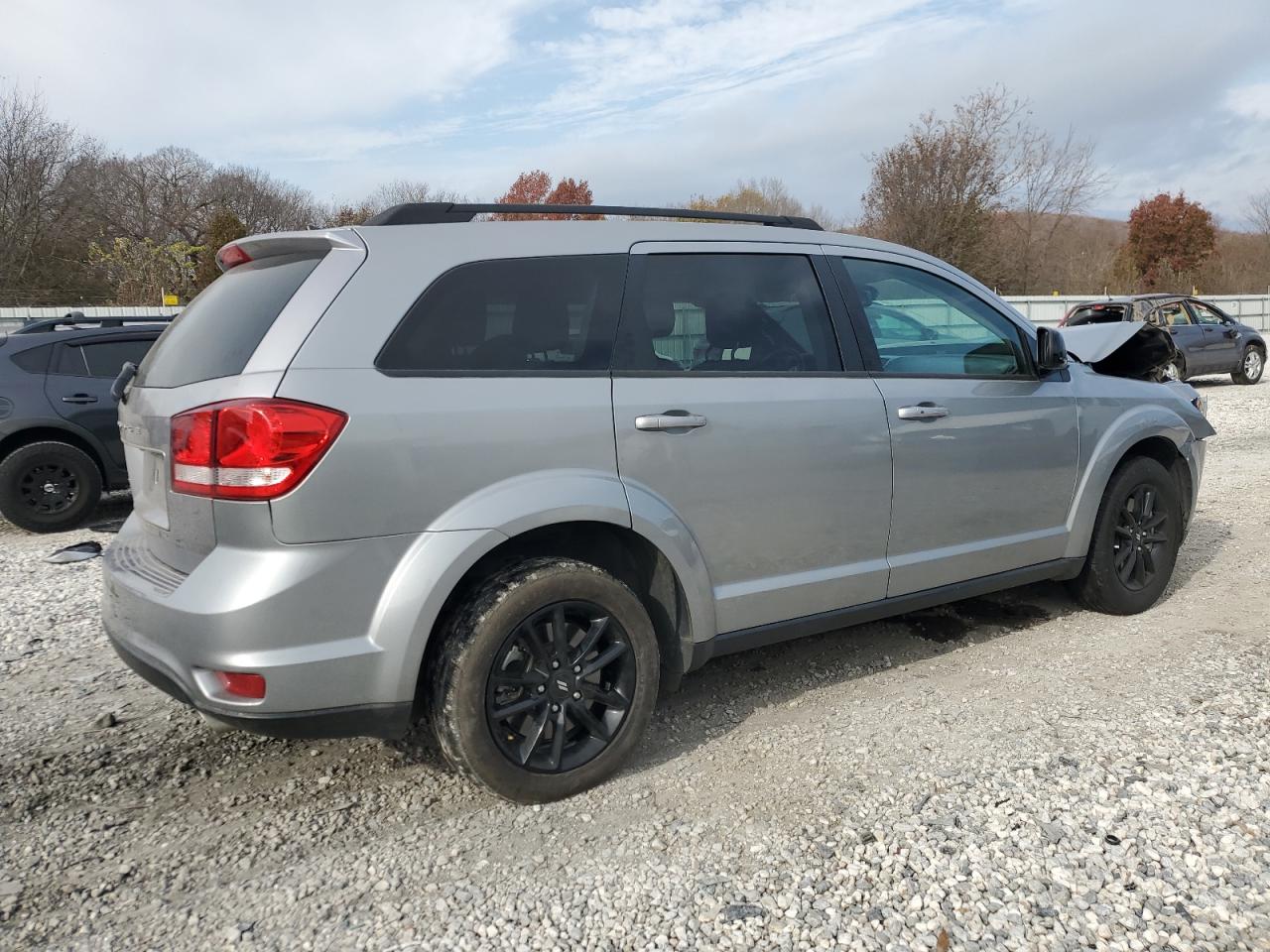2019 Dodge Journey VIN 3C4PDCBG3KT833781 Copart auction photo, front end / side damage thumbnail 3