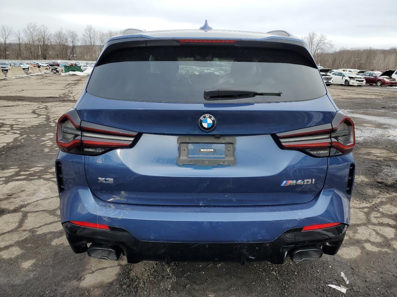 2022 BMW X3 M VIN 5UX83DP05N9J60075 Copart auction photo, front end / minor dent/scratches damage thumbnail 6