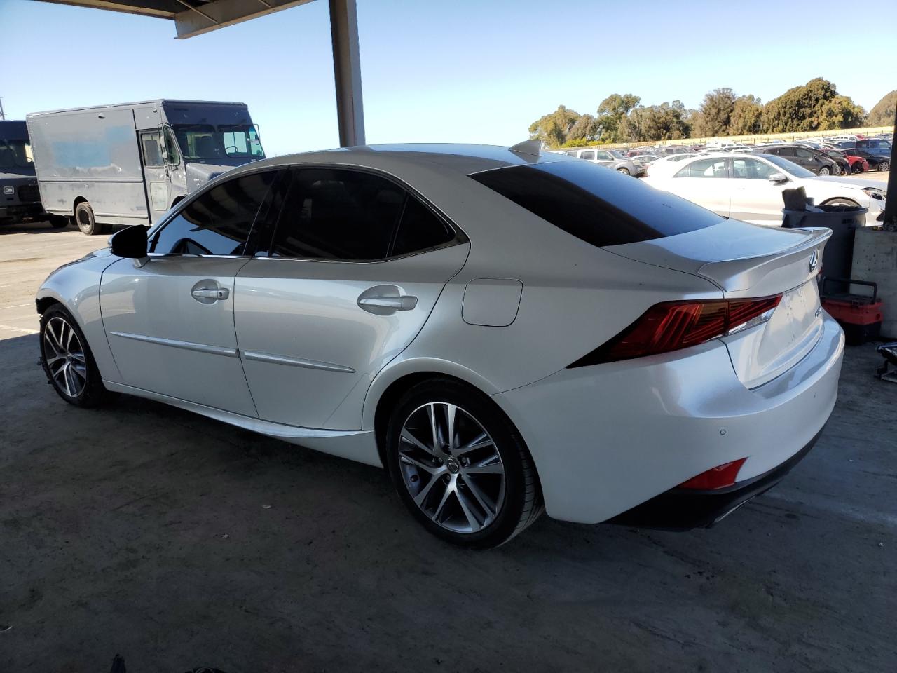 2020 Lexus IS VIN JTHDA1D27L5108881 Copart auction photo, front end damage thumbnail 2