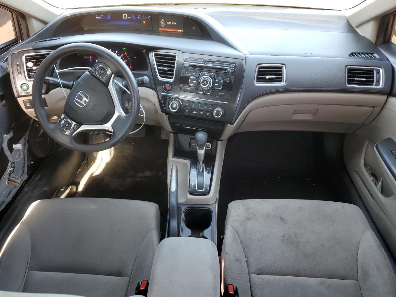2013 Honda Civic VIN 19XFB2F5XDE274127 Copart auction photo, front end / all over damage thumbnail 8